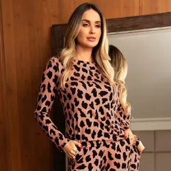 29175 - Pijama de inverno. - Estampado - Duzani