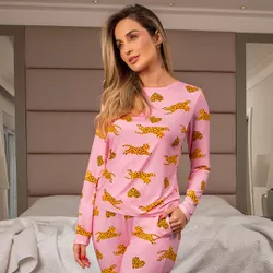 29011 - Pijama de inverno. - Estampado - Duzani