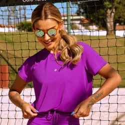 29332 - Blusa fitness - Roxo - Duzani