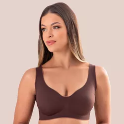 IMP30338 - Sutiã Lageli Lingerie avulso. - Marrom - Duzani