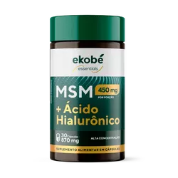 MSM + Ácido Hialurônico - Essentials - 5796 - Loja Ekobé