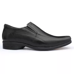 Sapato Social Masculino Pro Shock Francajel Preto em Couro - 4511 - LOJA FRANCAJEL
