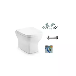Kit Bacia Convencional PP Soft Close Boss Branco I... - Loja Gomes
