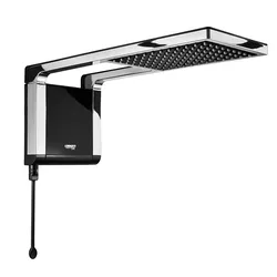 Chuveiro lorenzetti Acqua Ultra Storm Preto/Cromad... - Loja Gomes