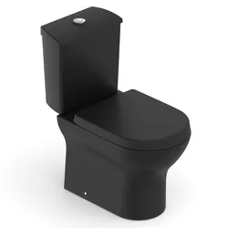 Kit Bacia com Caixa Acoplada Nexo Black Matte Roca... - Loja Gomes