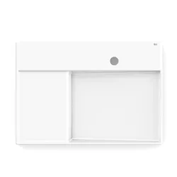 Cuba Sobrepor Horizon View 60X42 Branco Roca - Loja Gomes