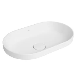 Cuba Deca Sobrepor Oval Branco L.24050.17 - Loja Gomes
