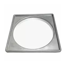 Porta Grelha Flux Hidro 15x15 Inox - Loja Gomes