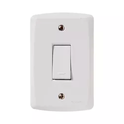 Interruptor Tramontina Lux2 1 Simples 57145/007 - Loja Gomes