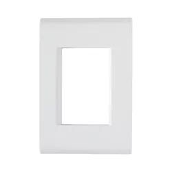 Placa Tramontina Liz 2X4 3 Postos Branco 57106/007 - Loja Gomes