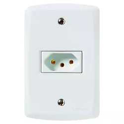 Tomada Tramontina Lux2 Univer. 10A 57145/210 - Loja Gomes