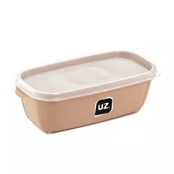 Pote Multiuso Retangular UZ 0,5L Cappuccino UZ250-... - Loja Gomes