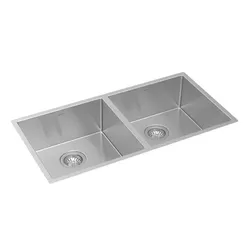 Cuba Dupla de Cozinha Deca Suprema 80X40cm Inox - Loja Gomes
