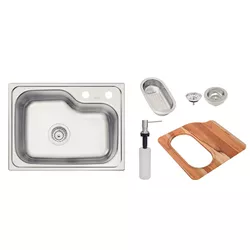 Cuba Tramontina Inox 93815/292 Undermount C/ Kit A... - Loja Gomes