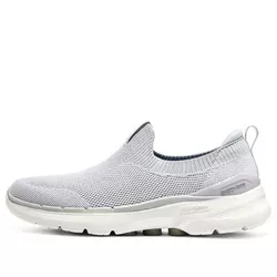 Tênis skechers Go Walk 6 Vibrant Smile Cinza-Claro... - Loja Over 7