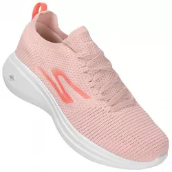 Tenis skechers Go Run Fast Brisk Day Rosa Claro - ... - Loja Over 7