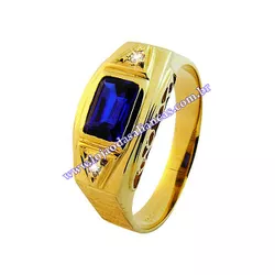 Anel De Formatura Ouro 18k 750 - Lojão Das Alianças