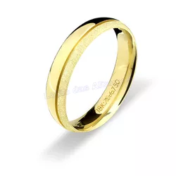 Aliança De Ouro 18k 750 10005.1 - Lojão Das Alianças