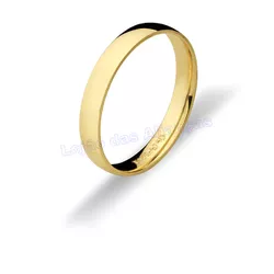 Aliança De Ouro 18k 750 10009.1 - Lojão Das Alianças