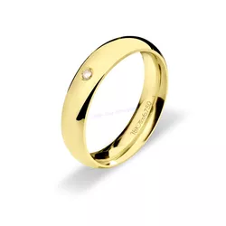 Aliança De Ouro 18k 750 10022.1 - Lojão Das Alianças
