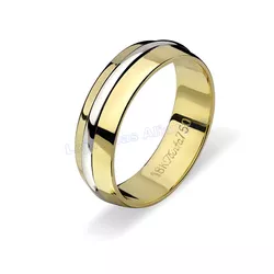 Aliança De Ouro 18k 750 10065.1 - Lojão Das Alianças