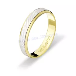 Aliança De Ouro 18k 750 10075.1 - Lojão Das Alianças