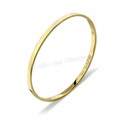 Aliança De Ouro 18k 750 10104.1 - Lojão Das Alianças