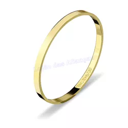 Aliança De Ouro 18k 750 10117.1 - Lojão Das Alianças