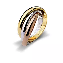 Aliança De Ouro 18k 750 10199.1 - Lojão Das Alianças