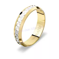 Aliança De Ouro 18k 750 10223.1 - Lojão Das Alianças