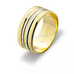 Aliança De Ouro 18k 750 10264.1 - Lojão Das Alianças