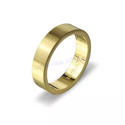Aliança De Ouro 18k 750 10342.1 - Lojão Das Alianças