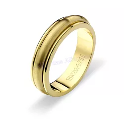 Aliança De Ouro 18k 750 10380.1 - Lojão Das Alianças