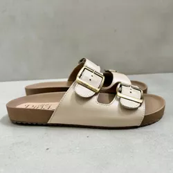 Sandália Papete Off White - 1701 - Use Piná