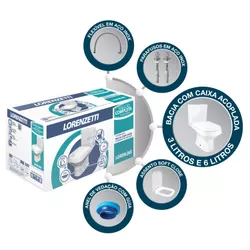 Lorenzetti Kit Bacia Like - 35672 - Lojas Coimbra