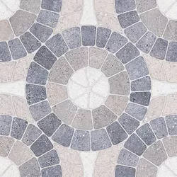  Piso Ceral Mosaico Blue 61cm x 61cm - V0496 - Lojas Coimbra