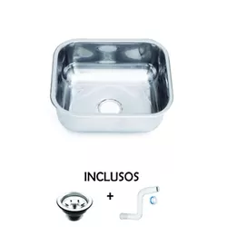CUBA N3 FUNDA 400X340X140 AÇO 304 - SIFÃO E VÁLVUL... - LPF DISTRIBUIDORA