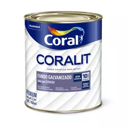 Fundo Galvanizado Branco Coralit 900ml - Luidar Tintas