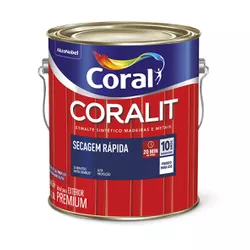 Esmalte Sintético Secagem Rápida Alumínio Coralit ... - Luidar Tintas