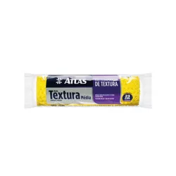 Rolo de Espuma Textura Média 23 cm 110/65 ATLAS - Luidar Tintas