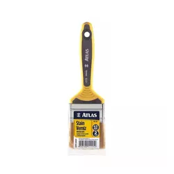 Trincha Stain E Verniz 419/6 2 1/2 ATLAS - Luidar Tintas