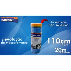 Filme De Mascaramento Isopaint Azul 110CMX20M NAUB... - Luidar Tintas