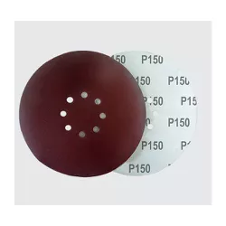 Pac 5 Discos De Lixa 150 225MM 8 Furos NAUBER - Luidar Tintas