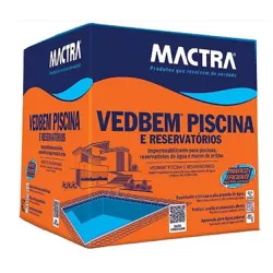 Impermeabilizante Piscina Vedbem Flexivel Mactra C... - Luidar Tintas