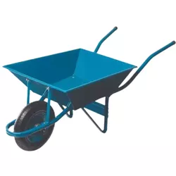 Carriola carrinho de mão giga caçamba quadrada 80L... - Comercial Salla