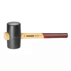 Martelo de borracha 55MM preto Gedore - 36825 - Comercial Salla