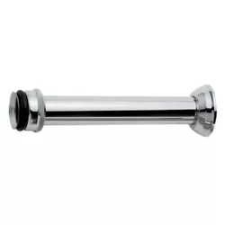 Tubo ligação para vaso ajustavel inox Kimetais - 3... - Comercial Salla