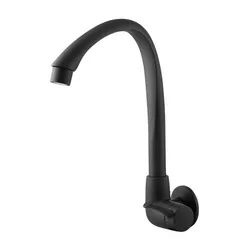 Torneira para cozinha de parede bica alta movel pr... - Comercial Salla