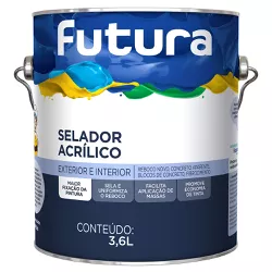 Selador Acrílico 3,6L - Futura - Marquezim Tintas