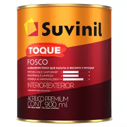 Tinta Látex Premium Fosco Aveludado 0,9L - Suvinil... - Marquezim Tintas